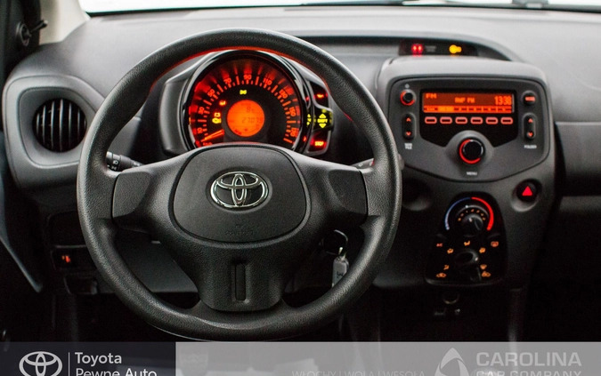 Toyota Aygo cena 47900 przebieg: 27074, rok produkcji 2019 z Warszawa małe 67